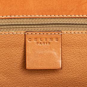 Celine Brown Macadam Coated Canvas Tote Bag 5