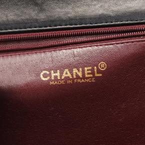 Chanel Vintage CC Quilted Lambskin Full Flap Bag 4