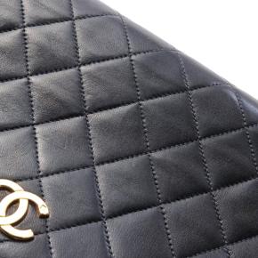 Chanel Vintage CC Quilted Lambskin Full Flap Bag 6