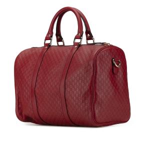 Gucci Red Medium Microguccissima Travel Bag 2