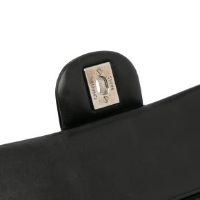 Chanel Black Patent Leather Medium  Double Flap Bag 9