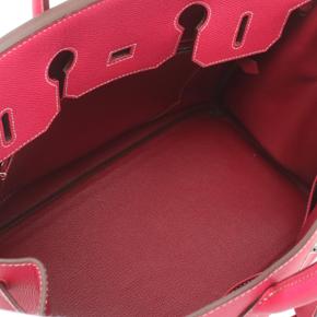 Hermes Rose Tyrien Epsom Birkin Retourne 35 with Palladium Hardware 3