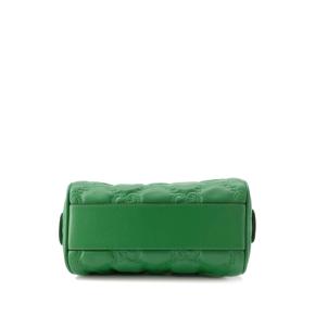 Gucci Green Mini GG Matelasse Marmont Crossbody Bag 3