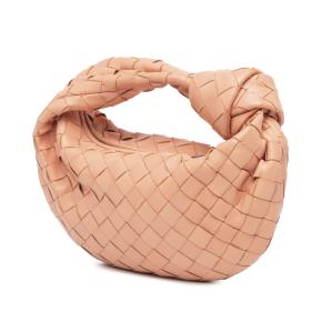 Bottega Veneta Peach Mini Nappa Intrecciato Jodie 2