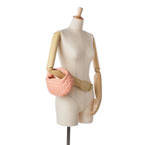 Bottega Veneta Peach Mini Nappa Intrecciato Jodie 8