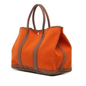 Hermes Burnt Orange Toile and Negonda Garden Party 36 2