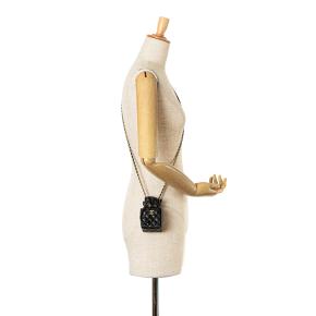 Chanel Black Micro CC Quilted Calfskin Drawstring Bucket Bag 8