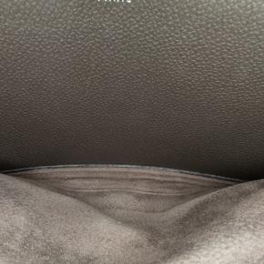 Saint Laurent Charcoal Medium Grained Calfskin Monogram Sunset Crossbody Bag 7