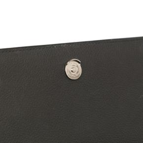 Saint Laurent Charcoal Medium Grained Calfskin Monogram Sunset Crossbody Bag 8