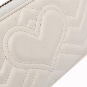 Gucci Cream Mini GG Marmont Matelasse Camera Crossbody Bag 9