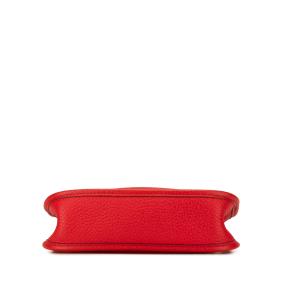 Hermes Red Clemence Evelyne TPM 3