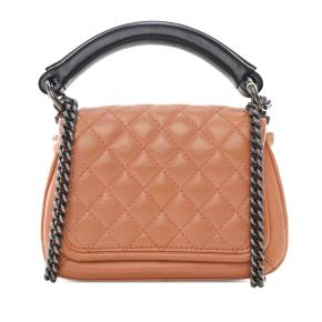Chanel Caramel Small Quilted Calfskin Prestige Flap Bag 3