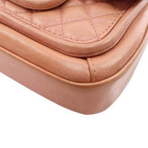 Chanel Caramel Small Quilted Calfskin Prestige Flap Bag 8