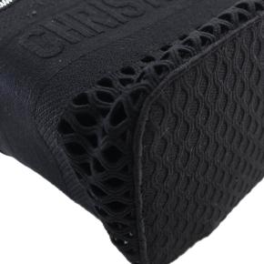 Dior Black Canvas Mesh Embroidered Diortravel Vanity Case 10