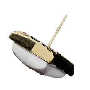 Chanel Gold Plated and Resin CC Rhinestones Star  Earrings 6