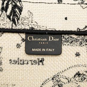 Dior White Large Zodiac Book Tote 5