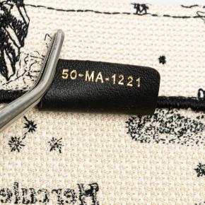 Dior White Large Zodiac Book Tote 6