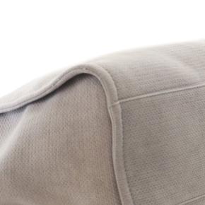 Chanel Grey XL Canvas Deauville Tote Bag 12