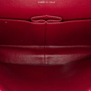 Chanel Burgundy Patent Leather Maxi Double Flap Bag 4