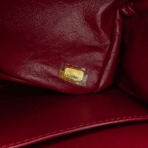 Chanel Burgundy Patent Leather Maxi Double Flap Bag 7