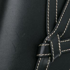 Loewe Black Mini Raffia Gate Crossbody Bag 8