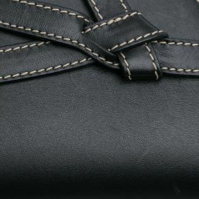 Loewe Black Mini Raffia Gate Crossbody Bag 9