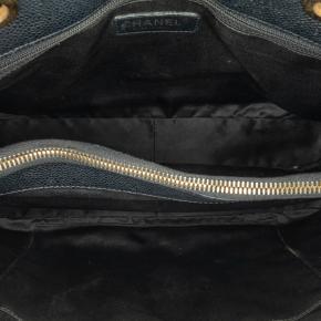 Chanel Black Caviar Leather Grand Shopping Tote 4