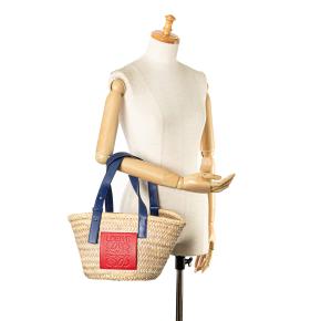 Loewe Small Raffia Basket Tote 8