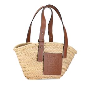Loewe Small Raffia Basket Tote 2