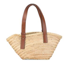 Loewe Small Raffia Basket Tote 3