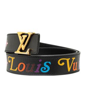 Louis Vuitton Black Monogram New Wave Belt 2