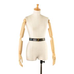 Louis Vuitton Black Monogram New Wave Belt 9