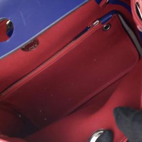 Hermes Burgundy Toile Herbag Zip 31 4