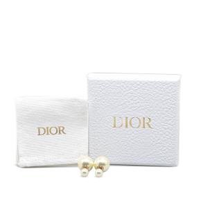 Dior Faux Pearl Tribales  Earrings 4