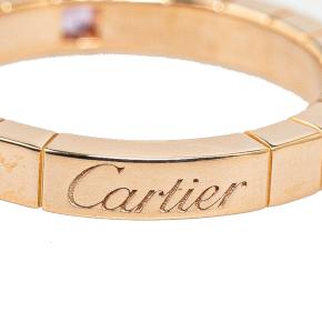 Cartier 18K Rose Gold Sapphire Ring 4