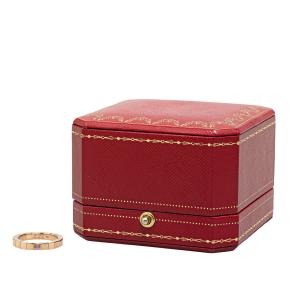 Cartier 18K Rose Gold Sapphire Ring 8