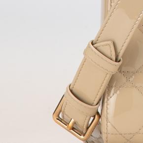 Dior Beige Patent Leather Small  Lady Dior 7