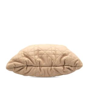 Dior Beige Small Lambskin Macrocannage Ammi Bucket Bag 5