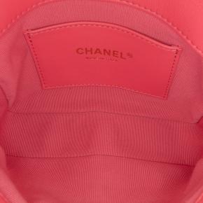 Chanel Pink Mini Quilted Lambskin Plexiglass Coco Love Flap Bag 4