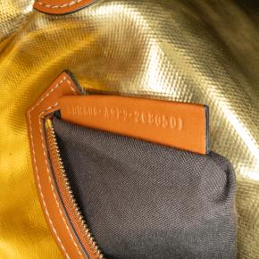 Fendi Zucca Embroidered Denim Baguette Bag 5