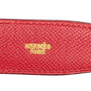 Hermes Red Leather Constance H Reversible Belt Size 85 9
