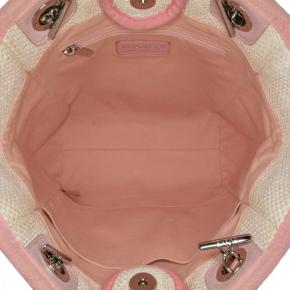 Chanel Pink Mini Canvas Deauville Tote Bag 4