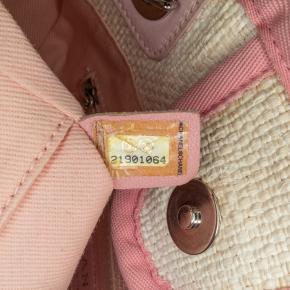 Chanel Pink Mini Canvas Deauville Tote Bag 5