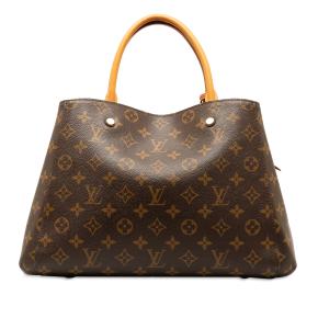 Louis Vuitton Monogram Montaigne MM Tote Bag 3