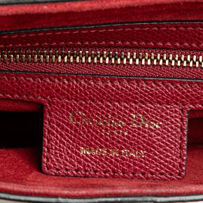 Dior Red Medium Leather Saddle Bag 5