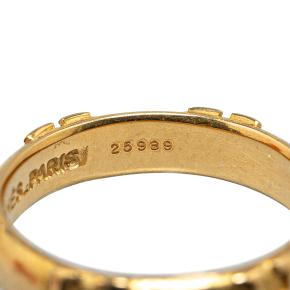Hermes 18K Yellow Gold Fidelite Ring 5