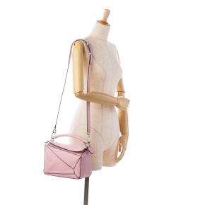 Loewe Pink Small Puzzle Bag 15