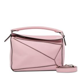 Loewe Pink Small Puzzle Bag 16
