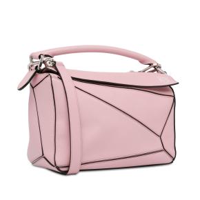 Loewe Pink Small Puzzle Bag 2