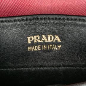 Prada Pink Medium Saffiano Cuir Double Tote Bag 8